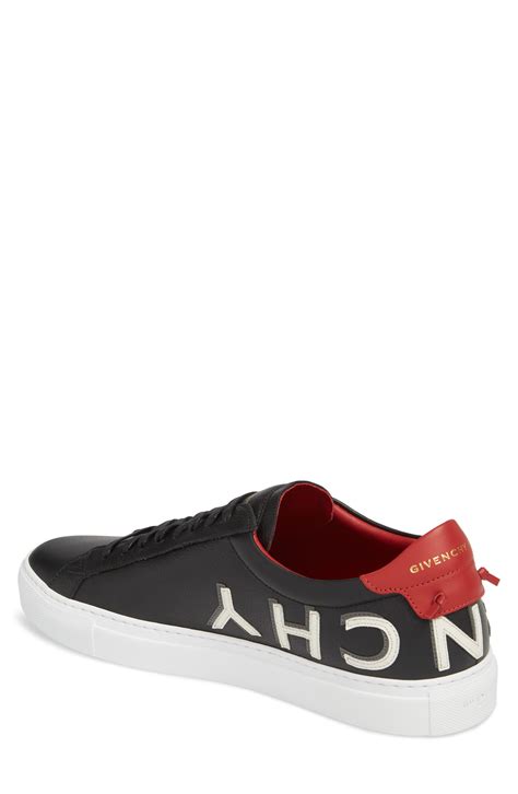 givenchy black and red shoes